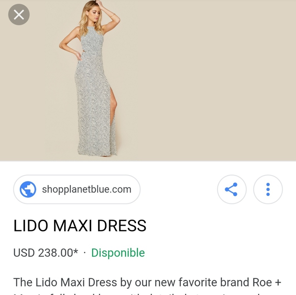 Roe + May maxi dress